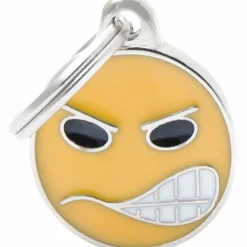 My Family Hundetegn Charm Emoticon Angry
