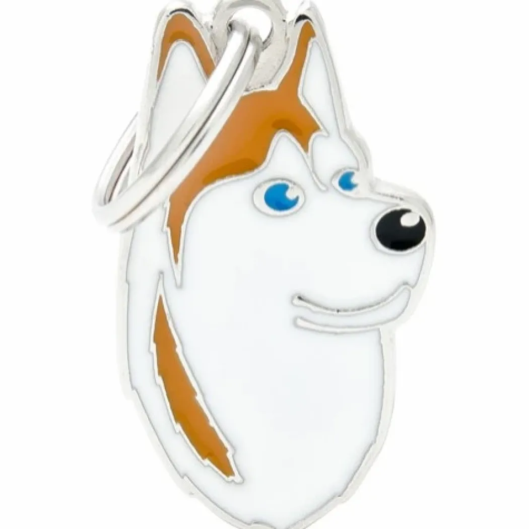 My Family Hundetegn Friends Siberian Husky Brun