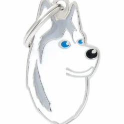 My Family Hundetegn Friends Siberian Husky Grå