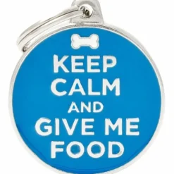 My Family Hundetegn Keep Calm And Give Me Food