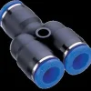 Namiba Y-stykke (reduceret) 2 x 4/6 mm