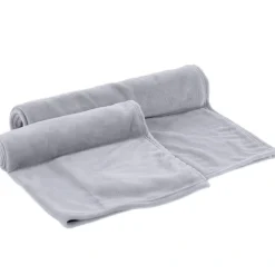 Nardo fleece hundetæppe 70 x 100 cm Grå
