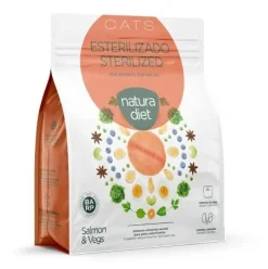 Natura Diet Kattefoder Adult Sterilised Laks 400 g - til steriliserede katte