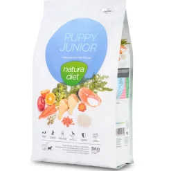 Natura Diet Puppy Junior Hvalpefoder 3 kg - Sund start til din hvalp