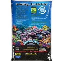 Natures Ocean Live Hawaii Black Beach Sand 4,54 kg 0,5-1,7 mm