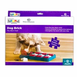 Nina Ottosson Brick Niveau 2 Turkis - sjovt hundespil