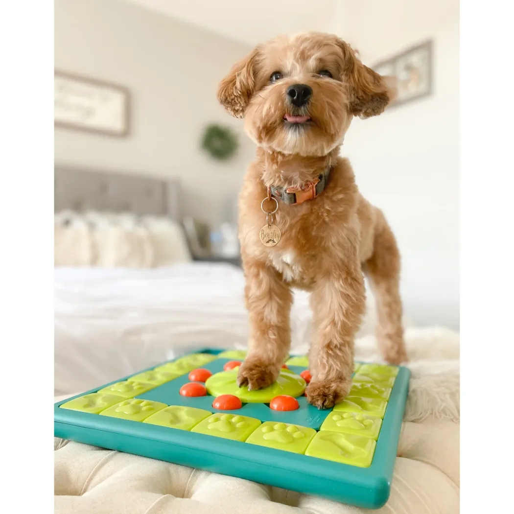Nina Ottosson Multipuzzle Niveau 4 - udfordrende aktivitetslegetøj til hunde