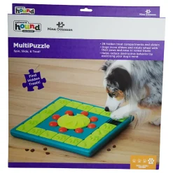 Nina Ottosson Multipuzzle Niveau 4 - udfordrende aktivitetslegetøj til hunde