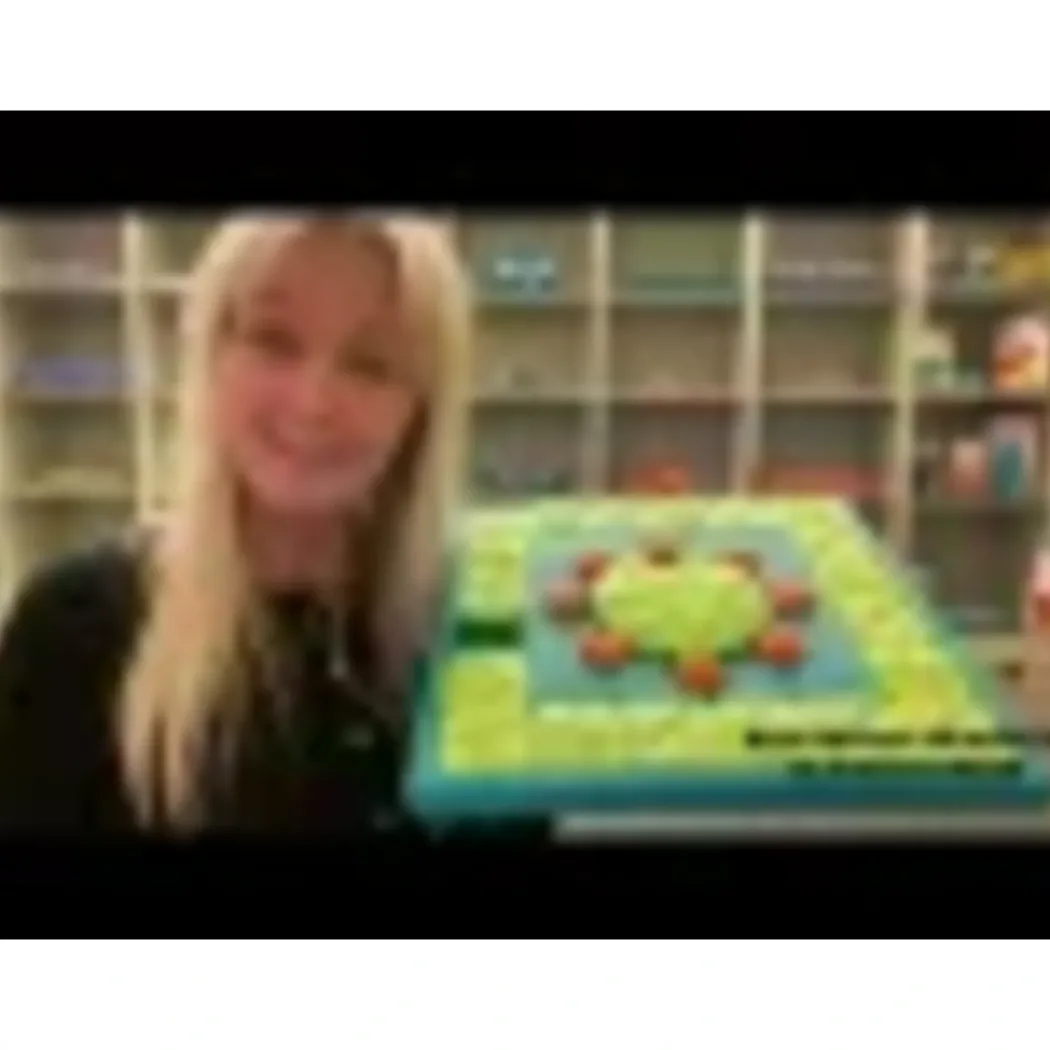 Nina Ottosson Multipuzzle Niveau 4 - udfordrende aktivitetslegetøj til hunde