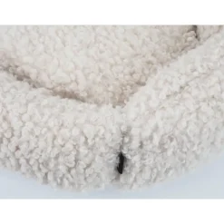 Nordic Paws Embla hundeseng Beige S - rund og hyggelig komfort