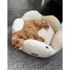 Nordic Paws Flora hundeseng Small 57 x 57 cm Beige