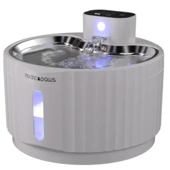 Nordic Paws Glacia trådløs vandfontæne hvid 2,8 L