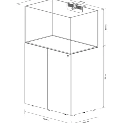 Nyos Opus 300 G2 Koralrevsakvarium Proline Grå