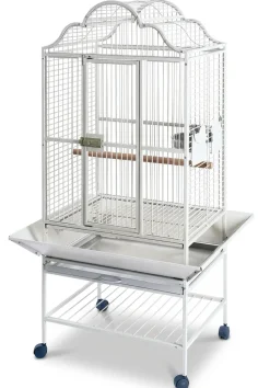 Papegøjebur (Hvid) 161 x 71 x 56 cm