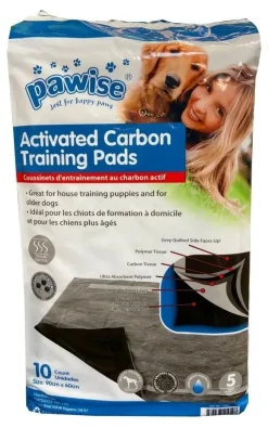 Pawise Hvalpeunderlag med Carbon 60 x 90 cm