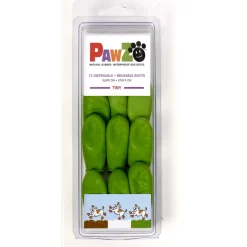Pawz hundesko Tiny 2,5 cm lysegrøn