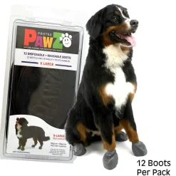 Pawz hundesko X-large 12,7 cm sort