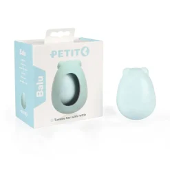 PETIT Hvalpelegetøj BALU Blue 8x6x6 cm - blød bamse til små hvalpe