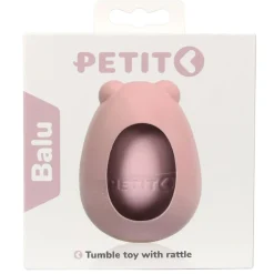 PETIT Hvalpelegetøj BALU Pink 8x6x6 cm - sød bamse til hvalpe