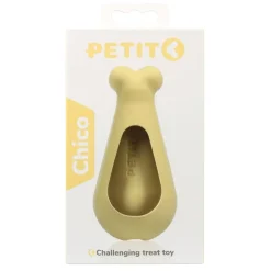 PETIT Hvalpelegetøj CHICO Yellow - blødt bamselegetøj til små hvalpe