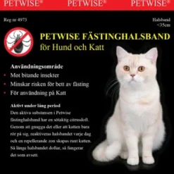 Petwise Flåthalsbånd til katte og små hunde