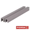 Porsa sølv alu overskinne 60 cm.