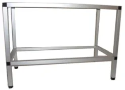Porsa sølvfarvet akvariebord 159 liter