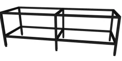 Porsa sort akvariebord 400 liter