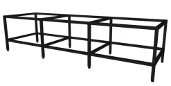 Porsa sort akvariebord 900 liter 8 Ben
