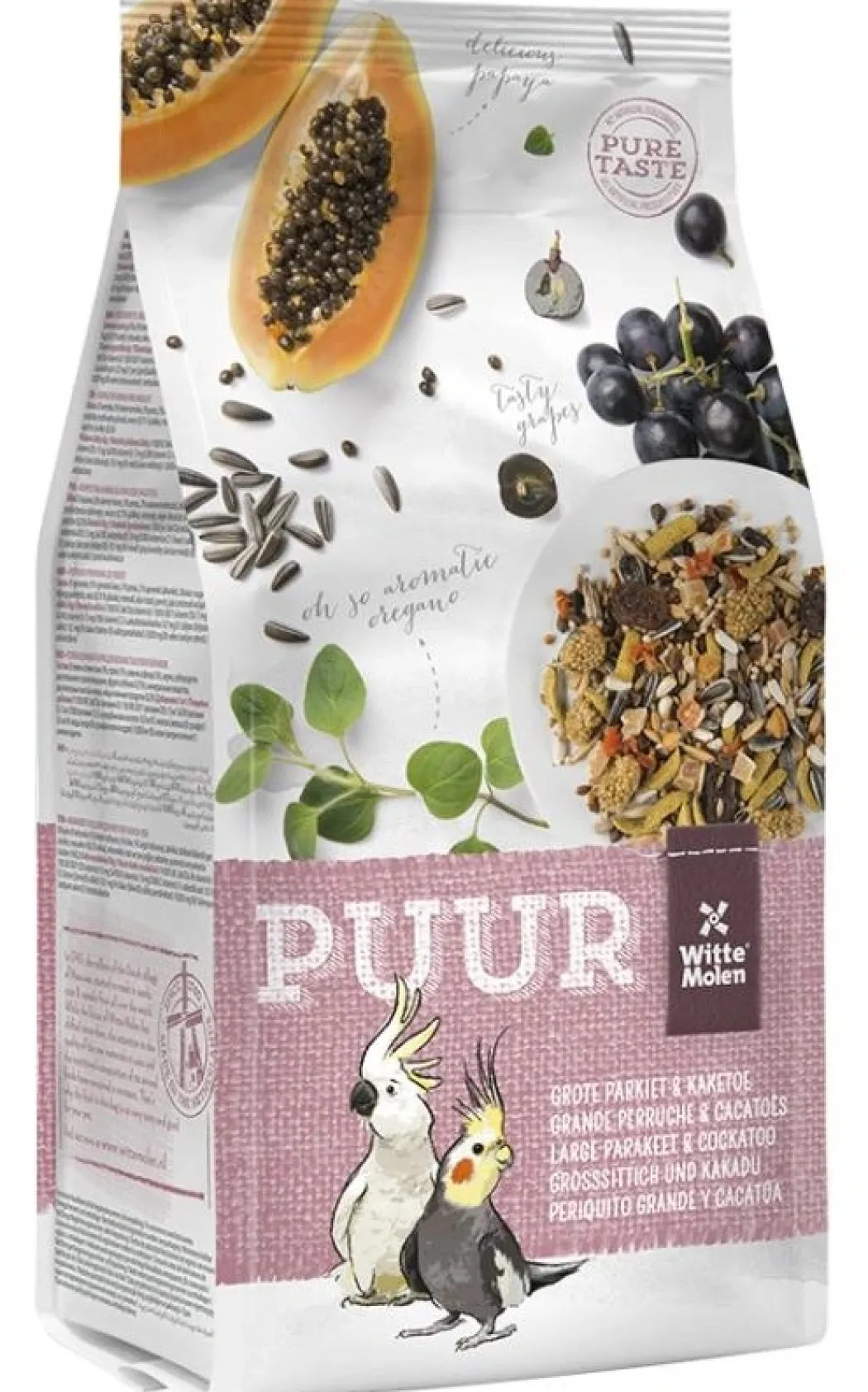 Puur Parakit og kakaduefoder 2 kg