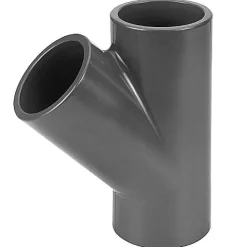 PVC grenrør 45 grader 140 mm