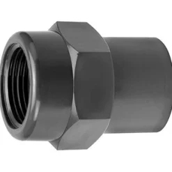 PVC Overgang med indvendigt gevind 20 x 16 x 3/8 tomme