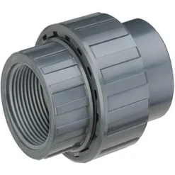 PVC Union med gevind 1 tomme i den ene ende 32 mm