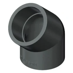 PVC vinkel 45 grader 140 mm.