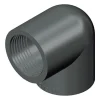 PVC vinkel 90 grader 4 tomme (gevind) 110 mm.
