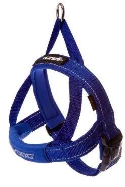QuickFit sele blå XXS - let og hurtig sele til meget små hunde