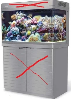 Red Sea Max 250 Sølv Akvarium uden belysning