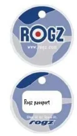 Rogz Passport Rogzette hundetegn 36 mm