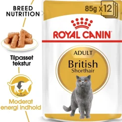 Royal Canin British shorthair Sovs - vådfoder 85 g
