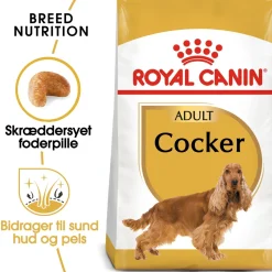 Royal Canin Cocker Spaniel Adult 12 kg - tørfoder til voksne hunde