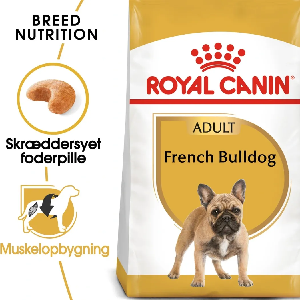 Royal Canin French Bulldog Adult 3 kg - tørfoder til voksne hunde