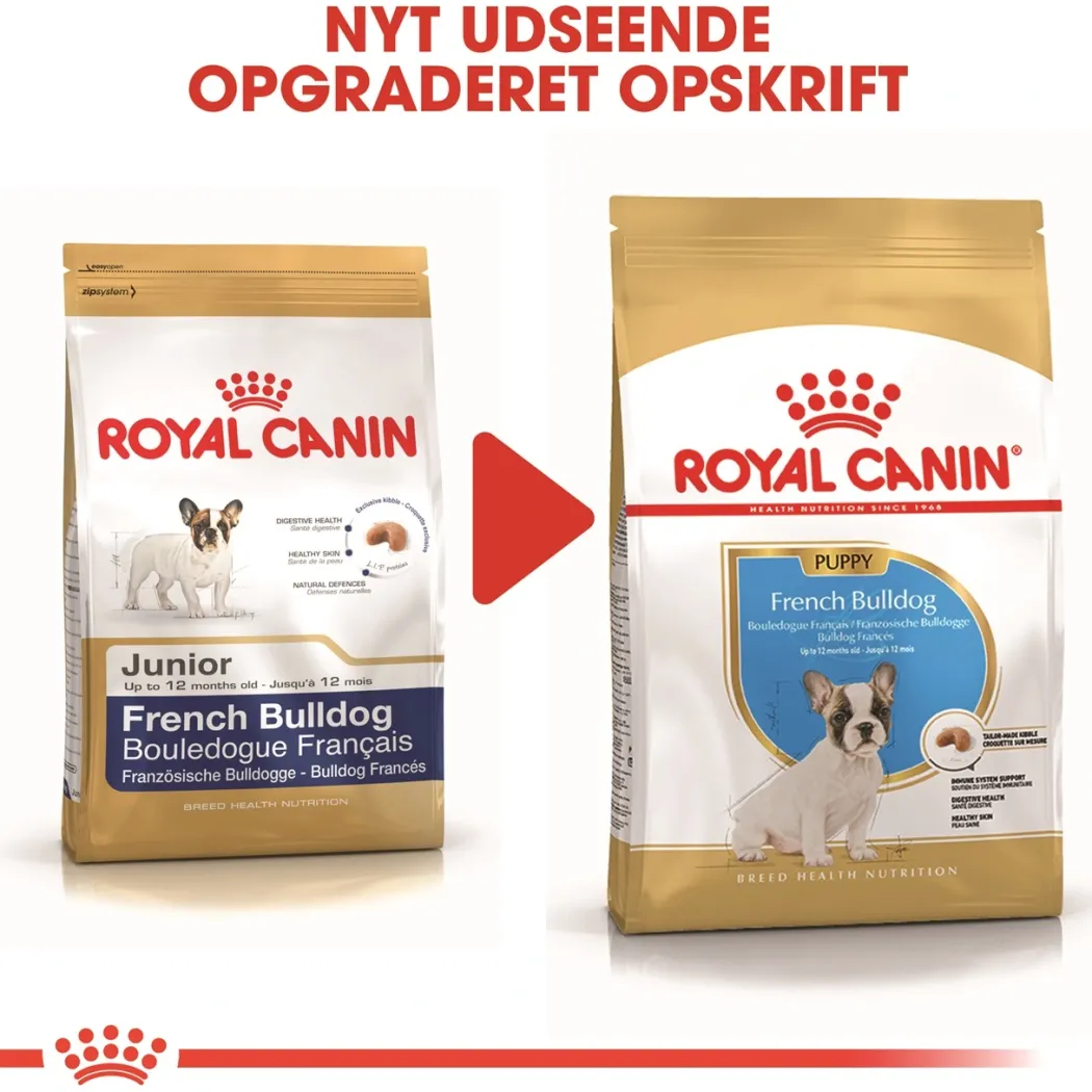 Royal Canin French Bulldog Puppy 3 kg - fuldfoder til hvalpe