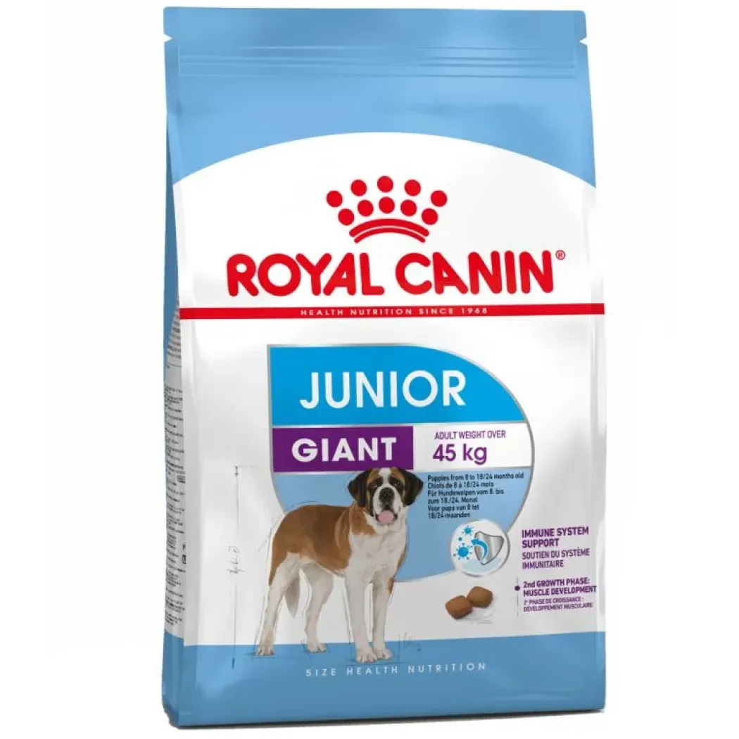 Royal Canin Giant Junior 15 kg - hundefoder til unge kæmperacer