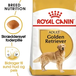 Royal Canin Golden Retriever Adult 12 kg - tørfoder til voksne hunde