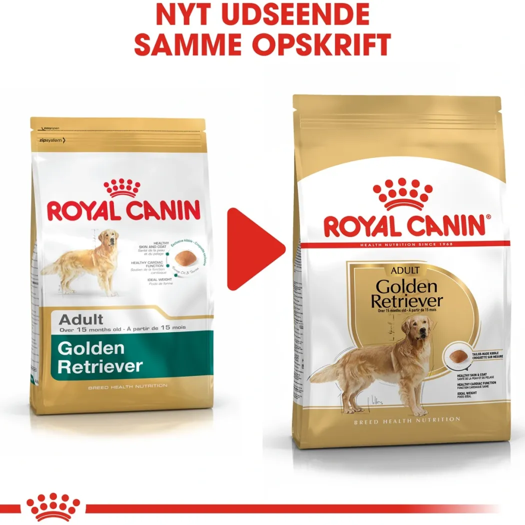 Royal Canin Golden Retriever Adult 12 kg - tørfoder til voksne hunde