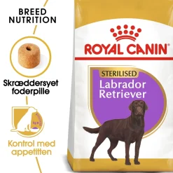 Royal Canin Labrador Retriever Sterilised Adult 12 kg - tørfoder til voksne hunde