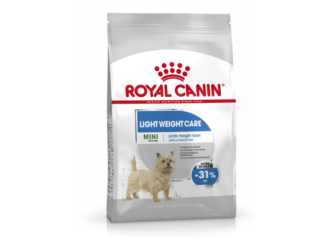 Royal Canin Light Weight Care Mini 8 kg - foder til små hunde med tendens til overvægt