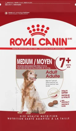 Royal Canin Medium Adult 7+ 15 kg - hundefoder til mellemstore ældre hunde