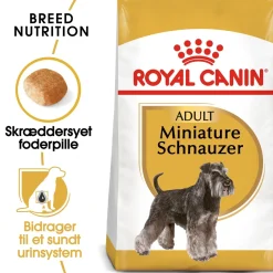 Royal Canin Miniature Schnauzer Adult 3 kg - tørfoder til små hunde