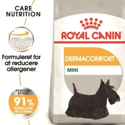 Royal Canin Mini Dermacomfort 8 kg - skånsomt hundefoder til sart hud